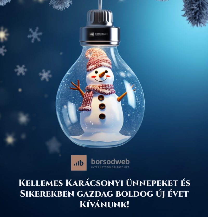 ünnepi képeslap a borsodwebtől